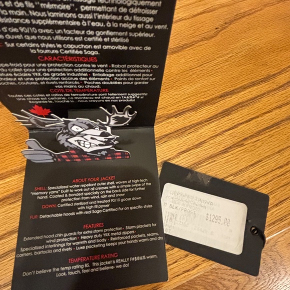 Moose Knuckle size medium coat - Picture 5 of 10